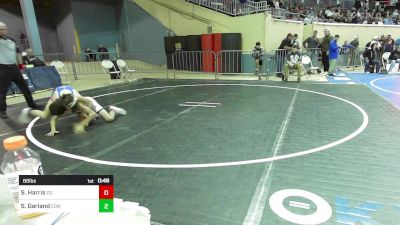 88 lbs Consi Of 16 #2 - Stevon Harris, Duncan Demons vs Sean Garland, Edmond Memorial