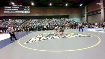 165 lbs Semifinal - Andrew Peterson, Beyer vs Carson Melendy, Churchill County
