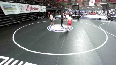 157 lbs Nathan Abbott, TCWA - Tri-Counties Wrestling Association vs Logan Mojica, LAWA - Los Angles Wrestling Association