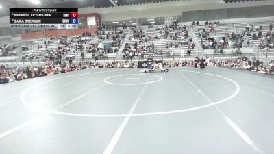 57 Finals kg Champ. Round 3 - Everest Leydecker, Thorobred/NYAC vs Sara Sterner, Cardinal WC
