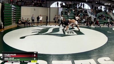 285 lbs Champ. Round 1 - Max Calle, Benedictine College Prep vs Tyler Puleo, Don Bosco