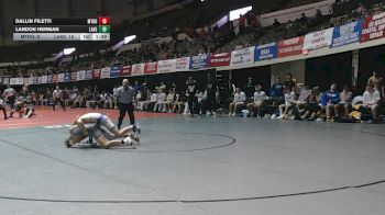 126 lbs Placement (16 Team) - Landon Herman, Lakeside vs Dallin Filetti, Mount Dora