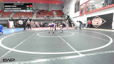 61 lbs Final - Hendrix Gates, Vian Wrestling Club vs Connor Carrington, Sallisaw Takedown Club