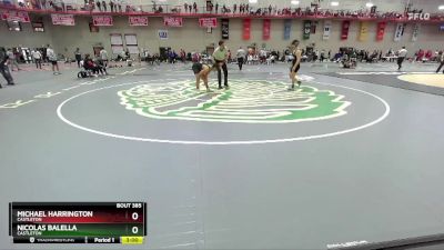 149 lbs Cons. Round 3 - Michael Harrington, Castleton vs Nicolas Balella, Castleton