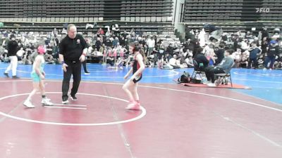 65 kg Rr Rnd 1 - Brynn Lincoln, NewWhale Teel - Girls vs Jojo Mahoney, NewWhale Purple - Girls