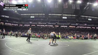 D1-190 lbs Quarterfinal - Caden Krueger, Detroit Catholic Central vs Brody Schuiteman, Jenison
