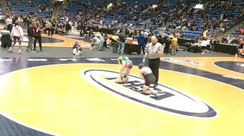 125 lbs Champ. Round 1 - Caleigh Nicholson, New Lenox (Lincoln-Way Central) vs Ariella Dobin, Northbrook (Glenbrook North)