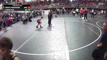 50 lbs Champ. Round 1 - Junior Jara, Gering Wrestling Club vs Reeve Christensen, West Point Wrestling Club