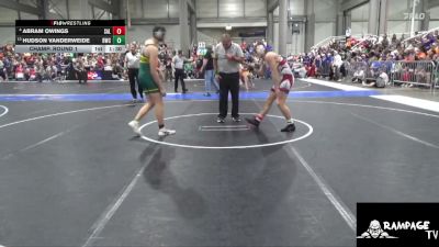 175 lbs Champ. Round 1 - Hudson Vanderweide, Bobcat Wrestling Club vs Abram Owings, Salina