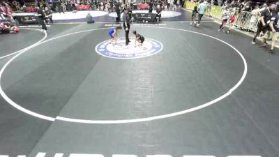 49-53 lbs 3rd Place Match - Gianna Unpingco, One Shot Wrestling vs Emmaline Bedolla, Scotsmen Wrestling Club