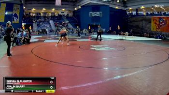 130 lbs Semifinal - Sophia Slaughter, Orange County vs Avalin Barry, Norwin