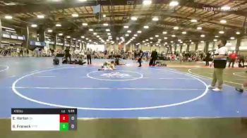 106 lbs Rr Rnd 2 - Eli Horton, Combat Athletics Black vs Grady Franeck, Attrition Wrestling White