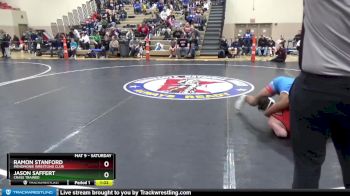 130 lbs Round 2 - Ramon Stanford, Menomonie Wrestling Club vs Jason Saffert, Crass Trained