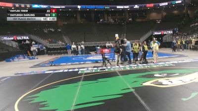 1st Place Match - Haylee Trew, Johnson County Central vs Hayleigh Darling, Yutan