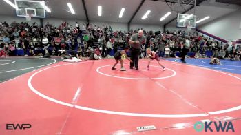 61 lbs Round Of 16 - Knox Williams, Perry Wrestling Academy vs Legend Bigheart, Sperry Wrestling Club