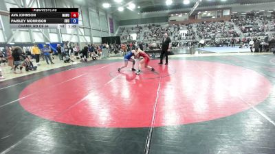 65 kg Champ. Rd Of 64 - Ava Johnson, Mayhem WC vs Paisley Morrison, Silverback Wrestling Club