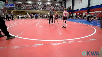 73 lbs Rr Rnd 2 - Aurora Bearden, Skiatook Youth Wrestling vs Jax Henderson, IRONMEN Wrestling Club