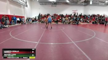 285 lbs Cons. Round 2 - Payton Lucio, Rocky Mountain vs Alberto Cedillo, Broomfield