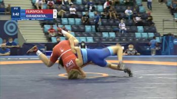 53 kg 1/4 Final - Alina Filipovych, Ukraine vs Natalia Khramenkova, Russia