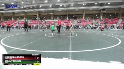 70 lbs Semifinal - Kyleigh Danielson, Texas Elite vs Brealynn Haste, Pratt