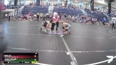 65 lbs Finals (8 Team) - VINCE MILLER, MF Savages vs Koa Cu, Oklahoma Stealth