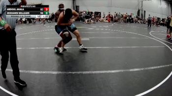 190 lbs Round 2 (4 Team) - Abdoul Akala, Palm City Thundercats vs Zeshawn Williams, Freakztyle Wrecking Crew