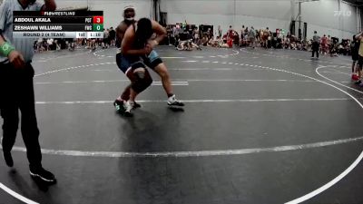 190 lbs Round 2 (4 Team) - Abdoul Akala, Palm City Thundercats vs Zeshawn Williams, Freakztyle Wrecking Crew