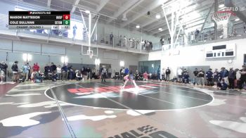 175 lbs Champ. Round 1 - Mason Matteson, West Valley (Spokane) vs Cole Sullivan, Seton Catholic