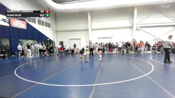 140 lbs Cons. Round 4 - Charlotte Lawrence, Uintah vs Clara Ellis, Westlake