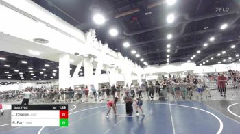 49 lbs Quarterfinal - Jarren Chacon, Juggernaut WC vs Radley Furr, Pounders WC