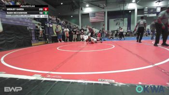 61 lbs Rr Rnd 3 - Wesley Garza, Sperry Wrestling Club vs Nash McCuistion, Tiger Trained Wrestling