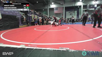61 lbs Rr Rnd 3 - Wesley Garza, Sperry Wrestling Club vs Nash McCuistion, Tiger Trained Wrestling