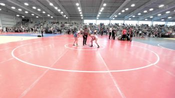 100 lbs Consi Of 16 #1 - Trinity Warner, WY vs Madelynn King, AL