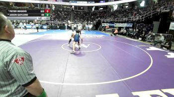 I-165 lbs Champ. Round 2 - Jason Gaylord, Rye vs Peter Mikedis, Bellmore JFK