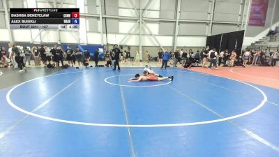 157 lbs Cons. Round 2 - Dashba Denetclaw, CNWC Concede Nothing Wrestling Club vs Alex Buiukli, Washington
