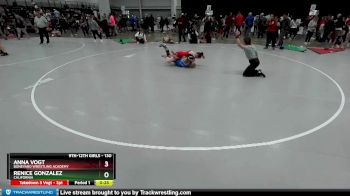 130 lbs Cons. Semi - Anna Vogt, Boneyard Wrestling Academy vs Renice Gonzalez, California