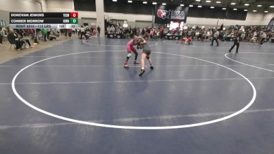 113 lbs 7th Place Match - Conner Morrow, Iowa vs Donovan Jenkins, Youth Impact Center Wrestling Club
