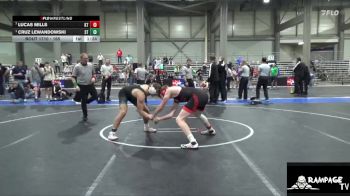 165 lbs Cons. Round 2 - Lucas Mills, KS Thunderstruck vs Cruz Lewandowski, SW Timberwolves