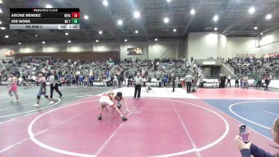 106 lbs Rr Rnd 5 - Archie Mendez, Nevada Elite vs Jos Wong, No Team