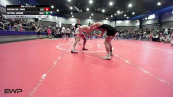 132 lbs Rr Rnd 4 - Brendon Lamb, ELEVATE vs Jayden Locke, North Desoto Wrestling Academy