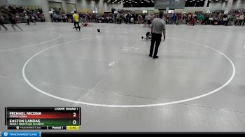 71 lbs Champ. Round 1 - Michael Nicosia, Pennsylvania vs Easton Landas, Sebolt Wrestling Academy