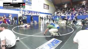 64 lbs Quarterfinal - Jaxon Deo, Berryhill Wrestling Club vs Izayah Brasher, Buck Pride Wrestling