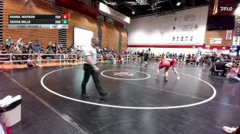 190 lbs Cons. Round 2 - Daniel Watson, Evanston vs Taiton Mills, Evanston