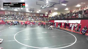 175 lbs Champ. Round 2 - Isaac Hall, West Jefferson vs Ryker Thomas, Snake River