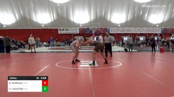 285 lbs Quarterfinal - Gavin Hoffman, Ohio State vs Victor Lacombe, Lehigh