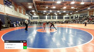 113 lbs Round Of 16 - Izaiah Santiago, Central Catholic vs Aydan Rivera, Brockton