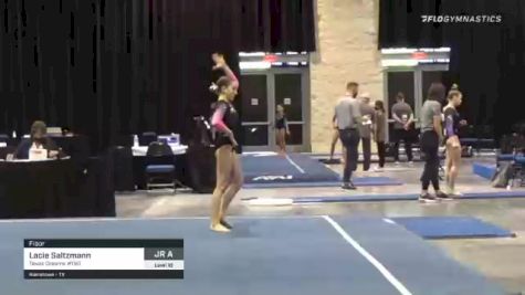 Lacie Saltzmann - Floor, Texas Dreams #150 - 2021 USA Gymnastics Development Program National Championships