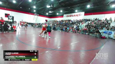 190 lbs Champ. Round 1 - Kasandra Villarreal, Santiago Corona vs Alexis Llamas, Elsinore