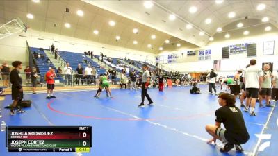 113 lbs 5th Place Match - Joshua Rodriguez, Corona 100 vs Joseph Cortez, Victor Villains Wrestling Club