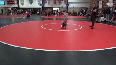 Bracket 16 lbs Cons. Round 1 - Gannon Landis, Camp Point Youth Wrestling vs Nathan Dunn, Fort Madison Wrestling Club